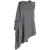 Yohji Yamamoto capuchonponcho/cape van grijze wol