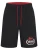 LONSDALE Zwemshorts ‘Ventnor’  rood / zwart / wit