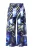 Ulla Popken Broek  indigo / donkerblauw / zwart / wit