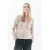 Caroll gebloemde gebreide trui beige