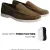 Malelions Men Low Top Signature Loafers | Brown