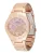 GUESS Analoog horloge ‘Sangria’  goud / rose-goud / lichtroze