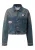 QS Tussenjas  blauw denim