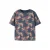 NAME IT KIDS gebloemde T-shirt donkerblauw
