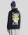 Lyle & Scott Zonnebril Pool Bar Grafisch Pullover Hoodie – Donker Navy