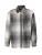 JACK & JONES Tussenjas  grijs gemêleerd / zwart / wit