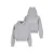 Like Flo Young boxy hoodie met backprint – grijs