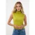 EsQualo Sweater Slv/lss Col Basic Knit Matcha Green