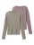 TWO SOON Shirt  greige / oudroze