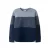 NAME IT KIDS rechtvallende sweater met tekst – donkerblauw