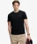 Essential Serif Logo Geborduurde T-shirt Black