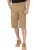 Heren cargo multi-pocket sneldrogende shorts in kaki