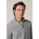 Profuomo Ppxj30047c pullover half zip grey
