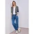 Street One Dames Basic blazer met reverskraag in Blauw
