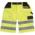 SAFE-GUARD by Result Heren Veiligheidsshort Cargo (Fluorescerend Geel)