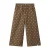 LIL’ ATELIER MINI gebloemde casual broek – bruin