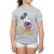 Disney Meisjes Klassiek Kick Mickey Mouse T-Shirt (Sportgrijs)