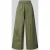 Christian Berg Woman wide fit stoffen broek met bandplooien