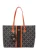 19V69 ITALIA Shopper ‘Rialta’  donkergrijs / oranje / zwart
