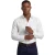 katoenen Eton overhemd wit effen katoen Classic Fit