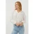 EsQualo Blouse R-neck Raglan Off White