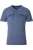 Redmond T-Shirt ronde hals blauw, Effen