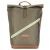 GREENBURRY Rugzak ‘Aviator’  cognac / lichtgrijs / olijfgroen / neongroen