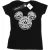 Li-cense Disney dames mickey mouse hoofd met ogen katoenen t-shirt