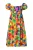 WOMAN VISION Jurk  blauw / geel / groen / rood