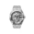 Police Skull Kristallen Horloge