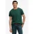 Superdry linnen regular fit T-shirt – smaragdgroen