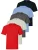 Kruze | Heren Crew Neck T-Shirts (5 Pack) – HEMELBLAUW/ROOD/ANTRACIET/MARINE/GRIJS