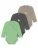 normani Rompertje/body  donkerbeige / antraciet / kiwi
