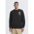 Solid sweater zwart