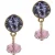 OTAZU Classic Purple Earpins