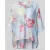 comma relaxed fit blouse van viscosemix in all-over look