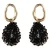 Candy Sweet Jewellery oorbellen CS24242 goudkleurig/zwart