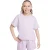 Nike Meisjes Swoosh T-shirt met normale pasvorm (Paars)