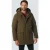 No Excess Jacket Long Fit Hooded Taupe