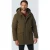 No Excess Jacket Long Fit Hooded Taupe