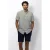 State of Art regular casual overhemd met linnen lichtgroen