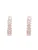 Heideman Oorbellen ‘Stacy’  rose-goud / zilver