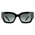 Jimmy Choo NENA/S 807 9O zwart grijs gradiënt zonnebril