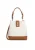 Kazar Handtas  bruin / offwhite