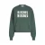 Circle of Trust sweater met tekst – donkergroen/ecru