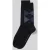 Tommy Hilfiger Check Socks (2-pack) – herensokken katoen – geruit en uni – donkerblauw
