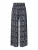 Ulla Popken Broek ‘Rose’  zwart / wit