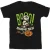 Disney Heren Boo Trick Or Treat Mickey Mouse Katoenen T-Shirt (Zwart)
