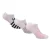 Lee Dames/Dames Gestreepte Binnensokken (Set van 3) (Wit)