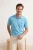 TRENDYOL MAN Heren Blauw Geborduurd Kort Regular fit Poloshirts